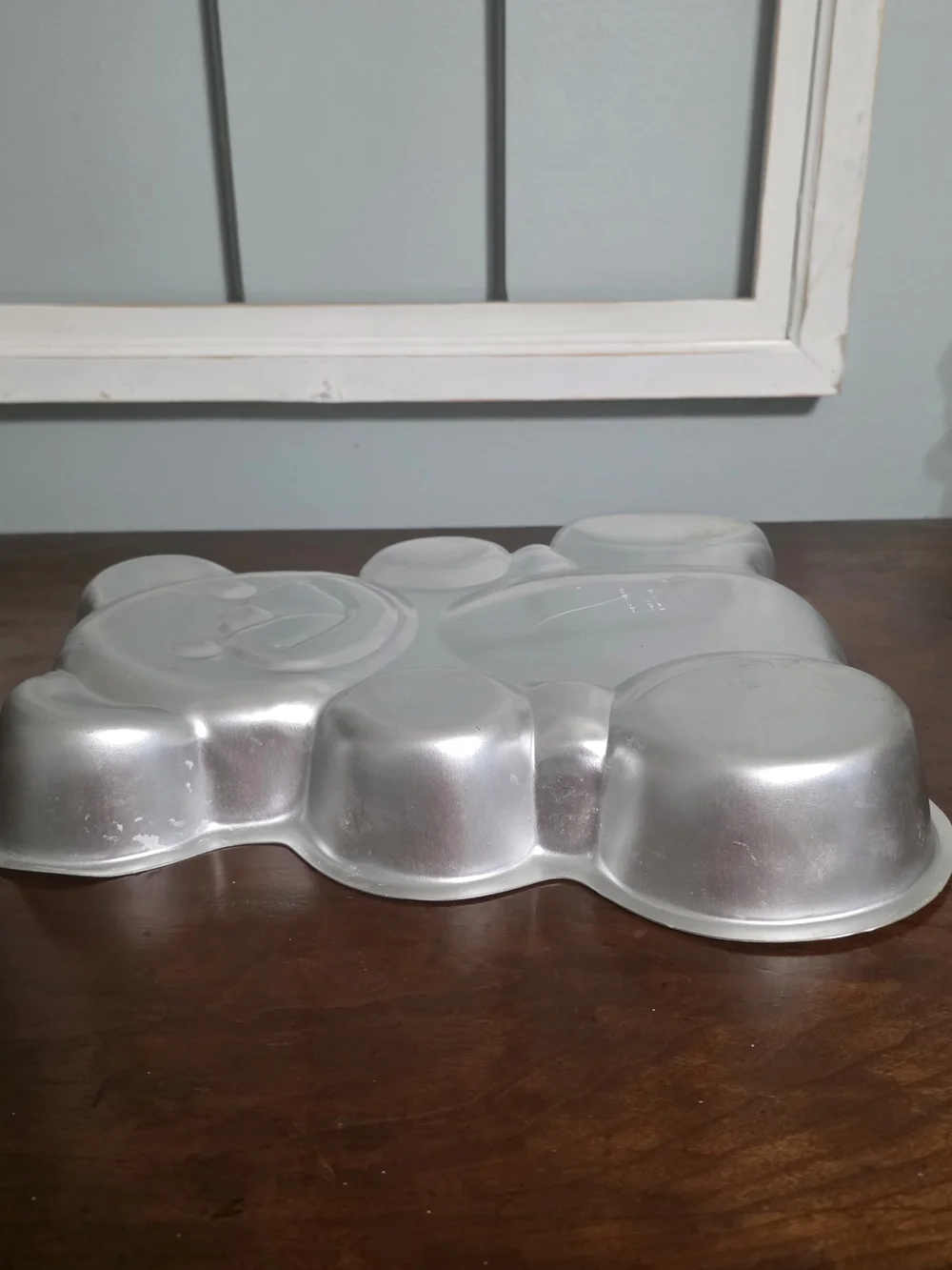 Wilton Silver Teddy Bear Cake Pan